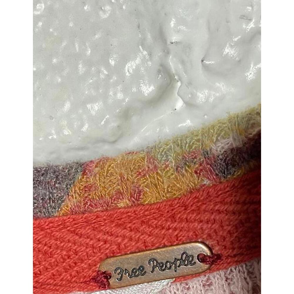 < Free People Flower Patch Waffle Thermal Top > - Picture 3 of 5